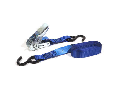 Jumbo bagagerem - Mekanisk spænde -  2-Delt- 500cm/25mm Blå