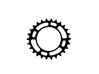 Klinge 27T Ø74 5H Rotor Sort