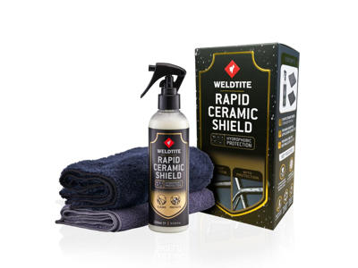 Weldtite Rapid Ceramic Shield Kit - Hydrofobisk beskyttelse - Inkl. 2 klude