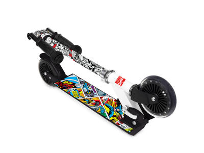 Seven - Avengers - Løbehjul - Sort/hvid - Fra 6 år