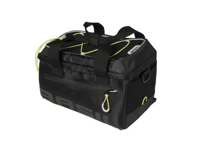 Basil Miles Trunkbag - Cykeltaske til bag - 7 liter - Black lime