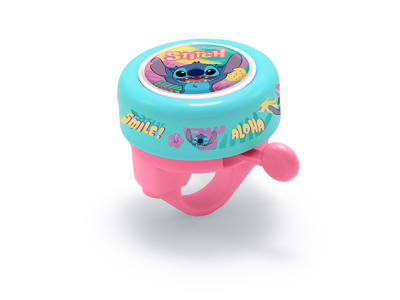 Seven - Stitch - Ringeklokke til børnecykel - Blå -  Str. Ø55mm