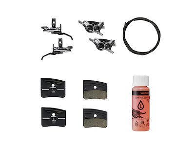 Shimano XTR Bremsesæt højre og venstre Upgrade Kit - 4-Piston BL-M9220 og BR-M9220
