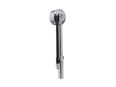 Birzman Salut gaffelpumpe med manometer