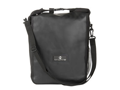 M-Wave Canada Edmonton - Cykeltaske til bagagebærer - 100% vandtæt - Clip On System - Sort