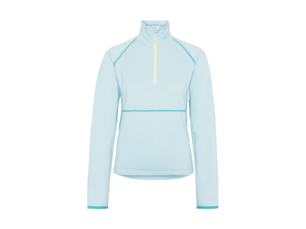 Kari Traa Mika Half-Zip Fleece - Blå - Str. XS