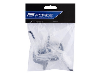 FORCE bremsegreb til V-bremser model PRO 2.0 aluminium sort