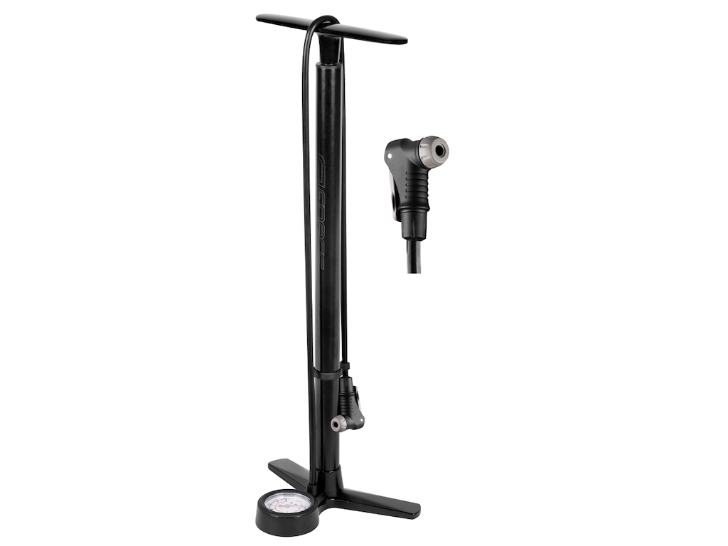 FORCE Magna 2.0 Fodpumpe - Med Manometer - 11 Bar/160 PSI - Sort FORCE Magna 2.0 Fodpumpe - Med Manometer - 11 Bar/160 PSI - Sort