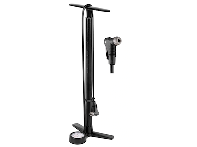 FORCE Magna 2.0 Fodpumpe - Med Manometer - 11 Bar/160 PSI - Sort