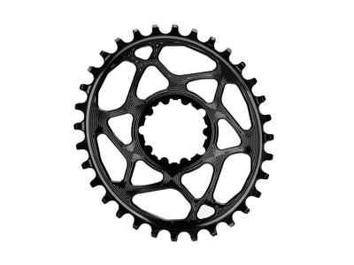 absoluteBLACK Oval klinge - Sram - Direct mount - Boost - Offset 3 mm - 32 tænder - Sort