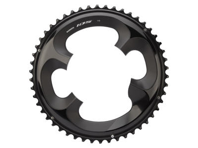 Shimano 105 klinge - 52 tands sort - Type FC-R7000