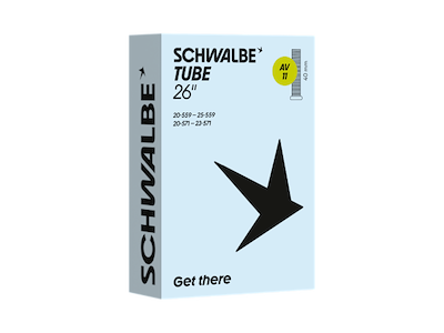 Schwalbe slange 26" (20/25-559/571) med 40mm lang Autoventil AV11