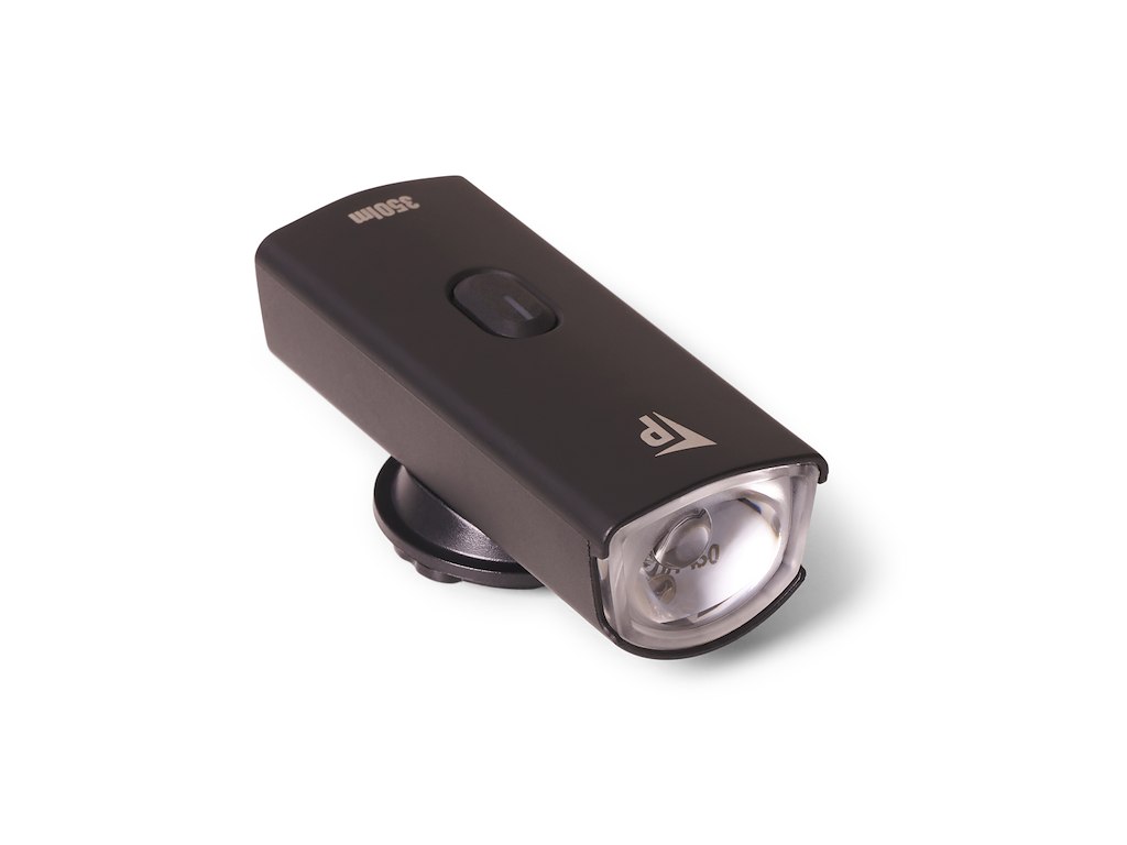 Pathtaker forlygte med 350 lumen genopladelig - med lygteholder og beslag til Garmin