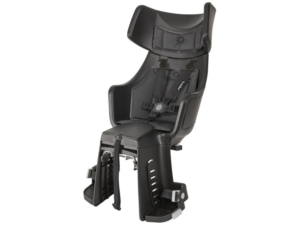 Bobike Exclusive Tour Plus - Barnestol til bagagebærer - Sort 