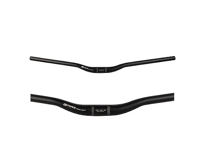 FORCE BASIC H6.6 styr MTB rised 31,8/740 mm aluminium mat sort