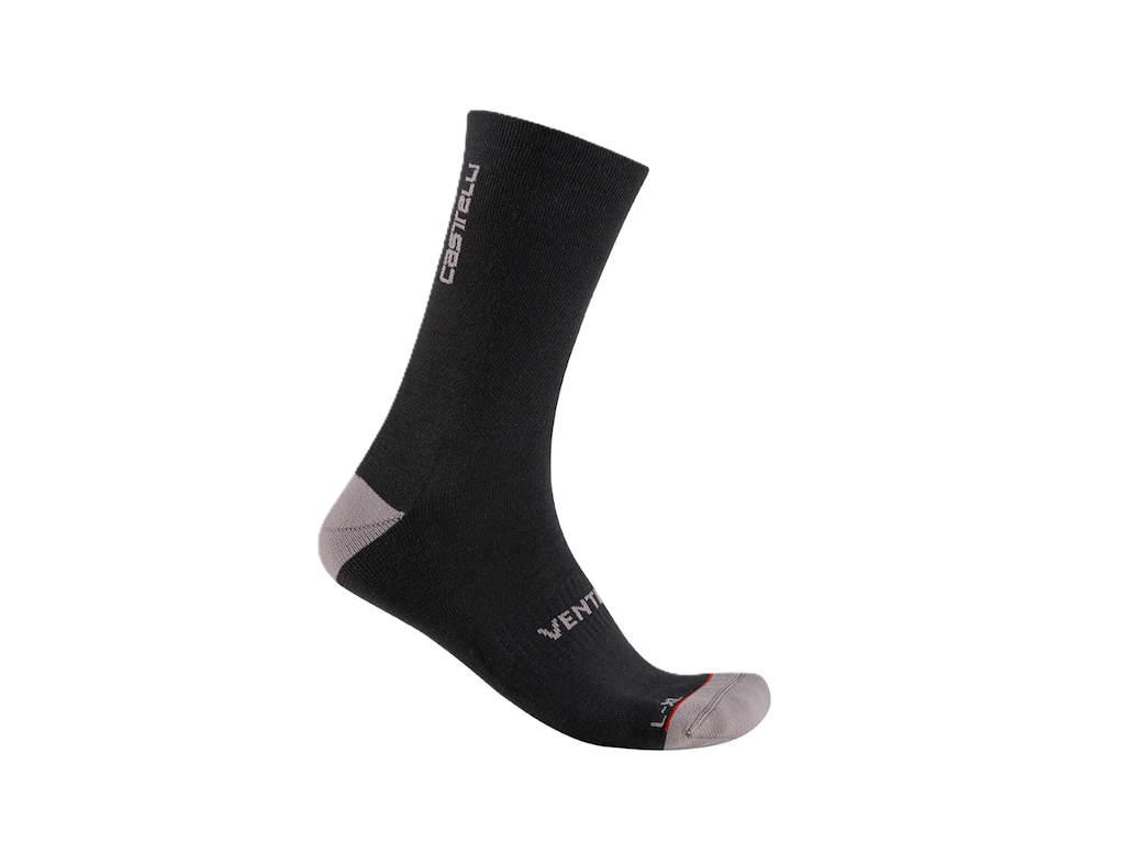 Castelli Venti Soft Merino Cykelstrømper - Sort - SM