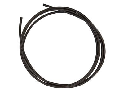 Transfil yderkabel til bremsewire - ø5,0 mm - 50 meter - Sort