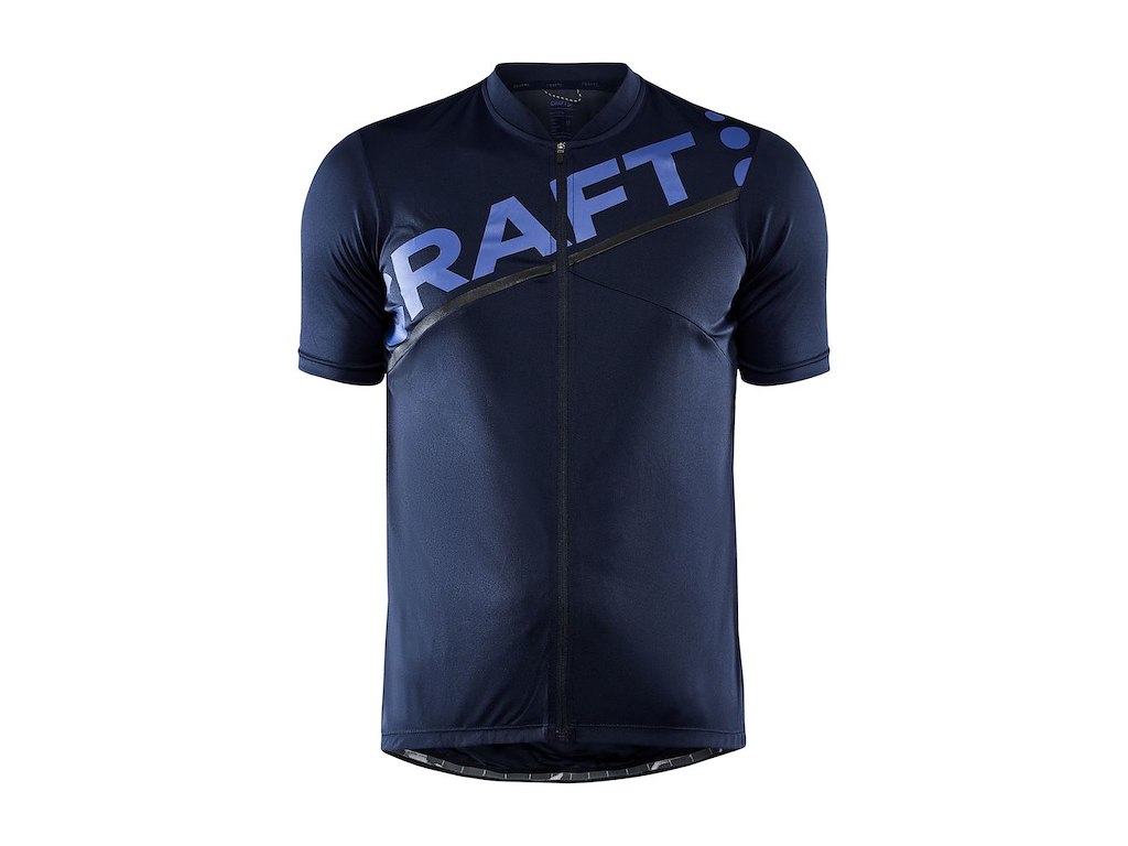 Craft Endur Logo Jersey - Korte ærmer - Herre - Mørkeblå - Str. S