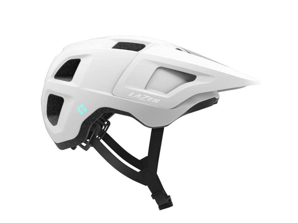 Lazer Lupo Kineticore - Cykelhjelm MTB - Str. 55-61 cm - Mat hvid