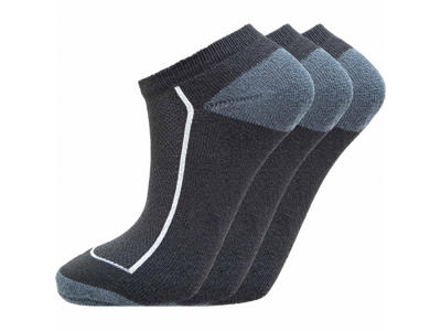 Endurance Boron LoCut - Strømper - 3 pak - Sort