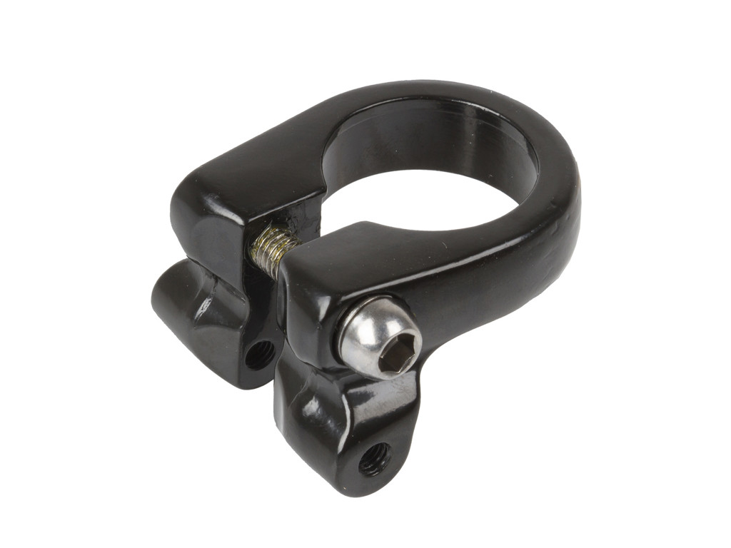 M-Wave Racky - Sadelrørs klampe - Aluminium - med gevind for montering af bagagebærer