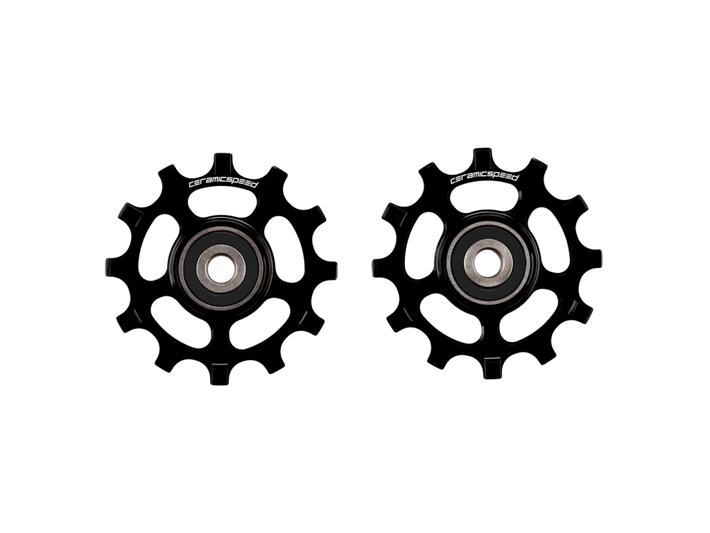 CeramicSpeed Pulleyhjul SRAM 12s AXS Road - Coated - Sort