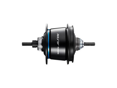 Shimano Alfine Di2 - Bagnav med 11 gear, friløb og til skivebremse - 36 eger huller - Sort