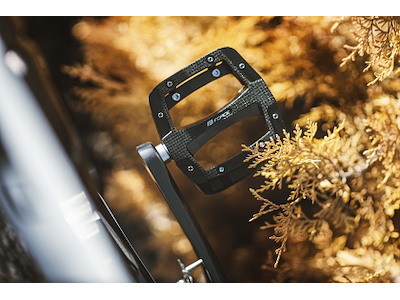 FORCE pedaler BMX/Downhill i aluminium - Sort