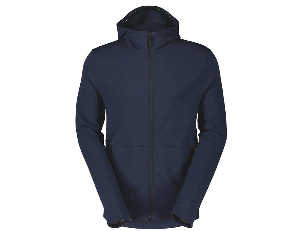 SCOTT Commuter Merino Hoody jakke, Mørkeblå