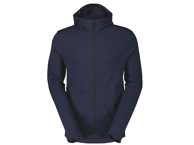 SCOTT Commuter Merino Hoody jakke, Mørkeblå