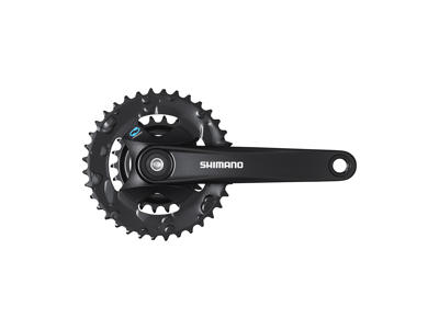 Shimano FC-M315-B2 - Kranksæt dobbelt til 7/8 gear - 36/22 tands - 175mm