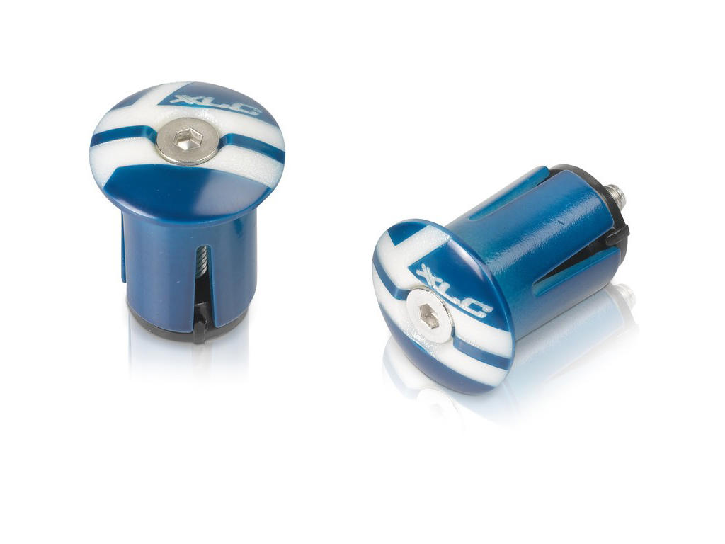 XLC - Styrpropper - 2 stk - ø 18,2 mm - Blå