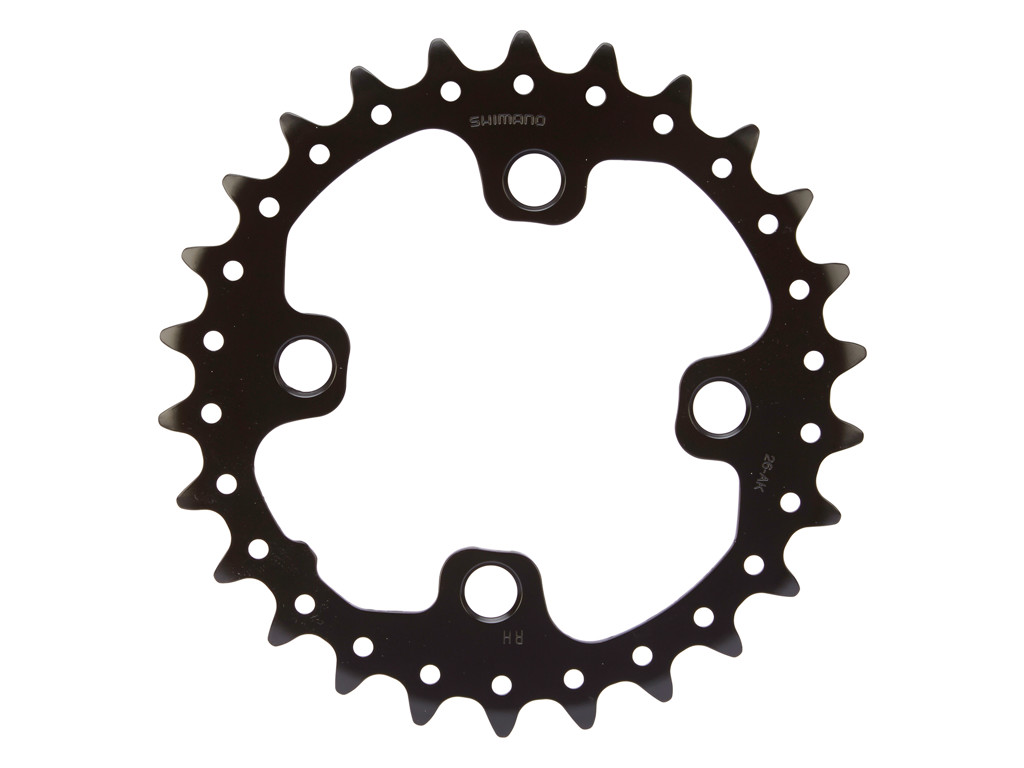 Shimano SLX - 26 tands klinge MTB - BCD64 - Sort - FC-M675