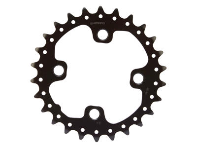 Shimano SLX - 26 tands klinge MTB - BCD64 - Sort - FC-M675