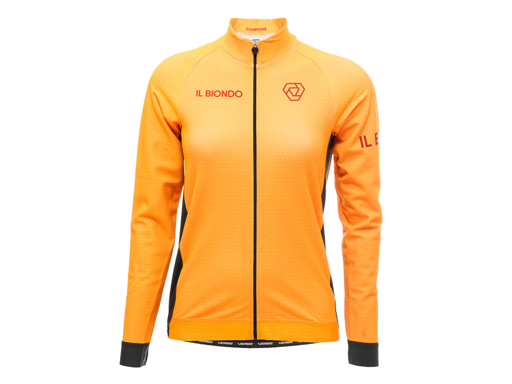 Il Biondo Road Warrior - Cykeltrøje Langærmet - Zima - Dame - HI-VIS - S