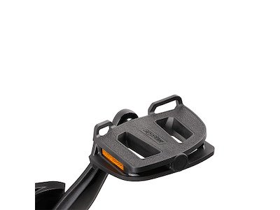 Ergotec EP-2 E-Bike Pedaler lang trædeflade 103x122mm - Sort