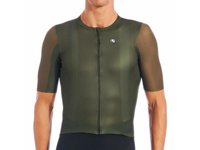 Giordana Silverline - Cykeltrøje - Korte Ærmer - Army Grøn - Str. S
