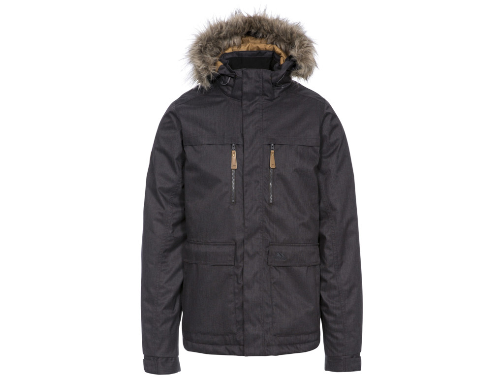 Trespass King Peak - Vandtæt foret jakke - Grå 