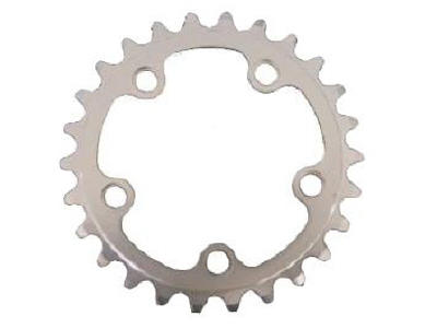 Stronglight 30T klinge - ø74mm - 9/10 speed - 5 huller - Dural - sølv