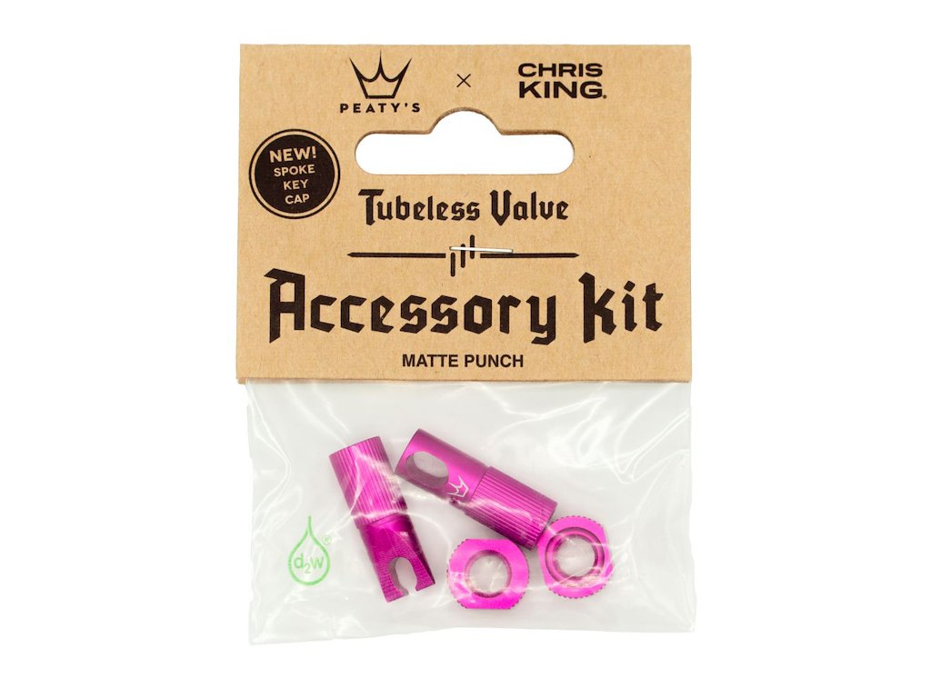 Peatys x ChrisKing Tubeless Ventil Kit Punch Peatys x ChrisKing Tubeless Ventil Kit Punch