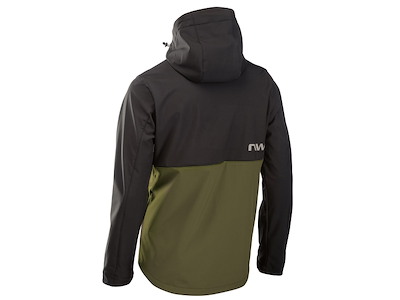Northwave Easy Out Shoftshell Jakke - Herre - Grøn/Sort