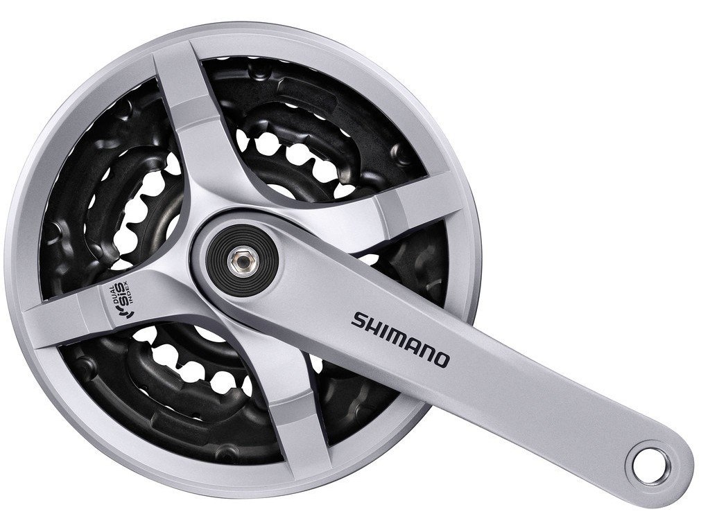 Shimano Kranksæt 42/34/24T 175 mm til firkantet aksel