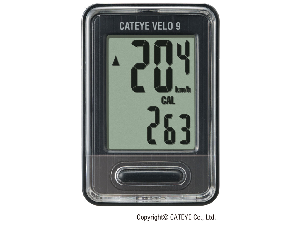 Cateye Computer Velo 9 Sort CC-VL820