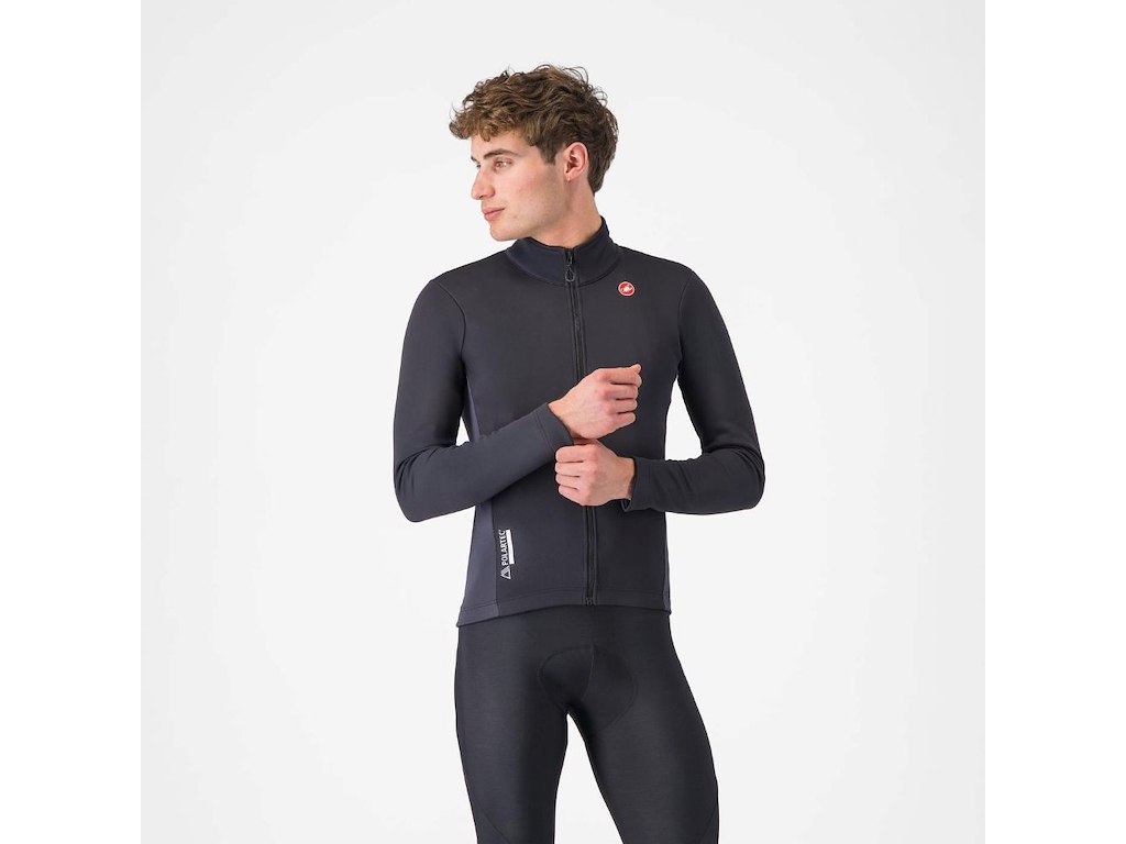 Castelli Entrata 2 Jacket - Cykeljakke - Light Black/Dark Gray - L