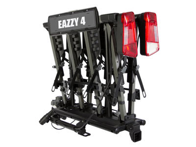 Buzzrack Eazzy-4 - Cykelholder til 4 cykler - 13-pol - Sammenklappelig