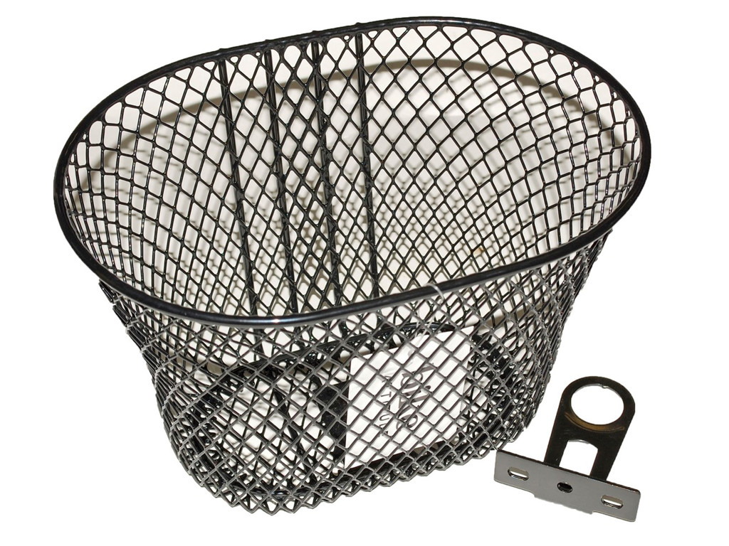 Bike Attitude - Cykelkurv til børnecykler - 12"-18" - Fastmonteret - Sort