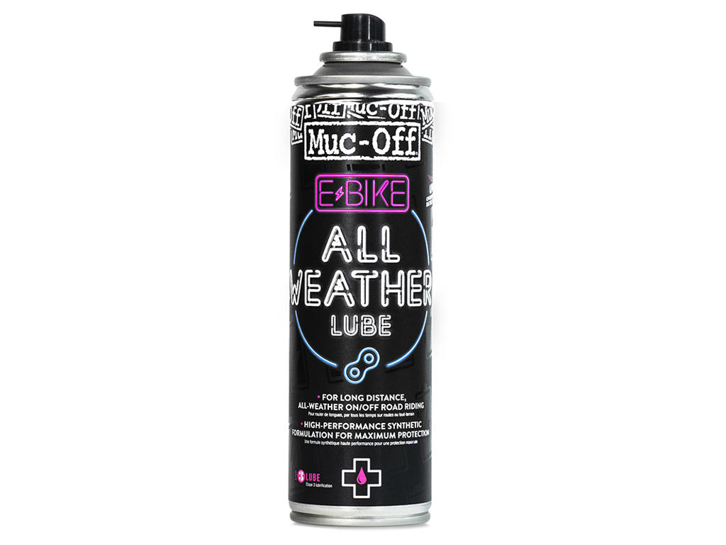 Muc-Off E-Bike All Weather - Kædespray til El-Cykler - 250 ml