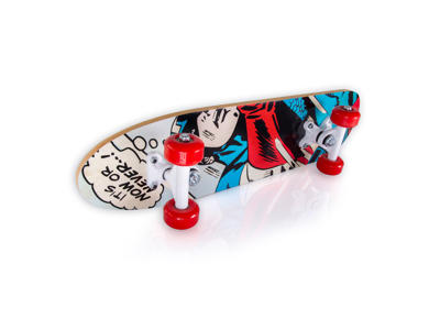 Seven - Avengers - Skateboard - Sort/rød