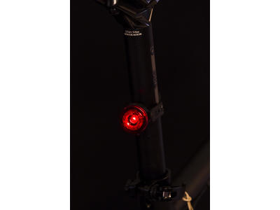Spanninga Dot - Baglygte - 10 Lumen - Rød LED
