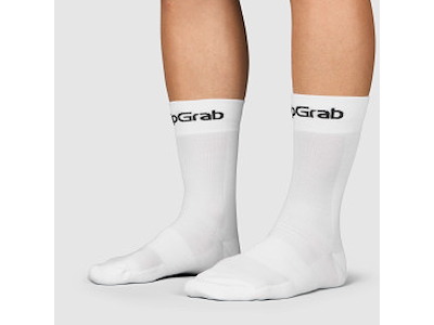 GripGrab RIDE High Cut Socks - Cykelstrømper - Hvid - Str. 44/47